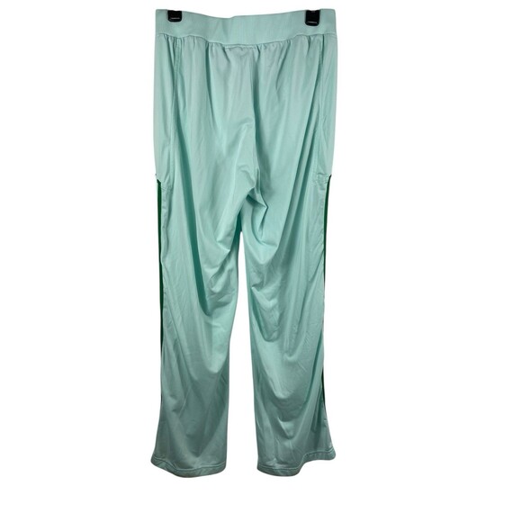 Adidas Women’s Track Suit Set L Mint Green 3-Stripe Jacket Pants Y2K Retro 2000s - Picture 5 of 16